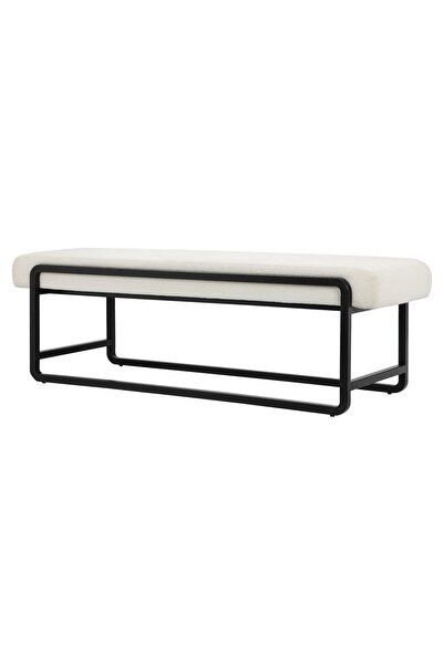 alkametal bej bench puf