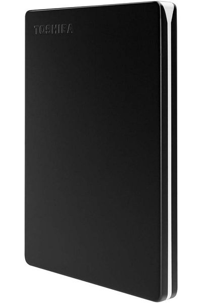 STOREMAX mrtshop Canvio Slim 2.5 بوصة 1 تيرابايت USB 3.2 Gen-1 أسود (HDTD310EK3DA) محرك الأقراص الصلبة الخارجي المحمول Newx
