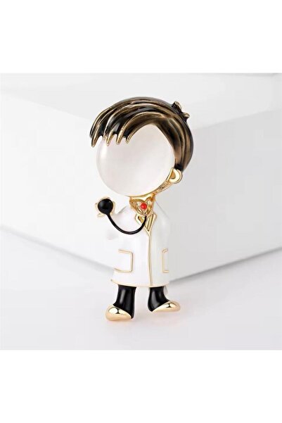 Pelin Aksesuar Erkek Doktor Broş