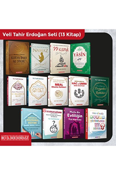 Bilgeoğuz Yayınları Veli Tahir Erdoğan Seti - 13 Kitap Kampanya
