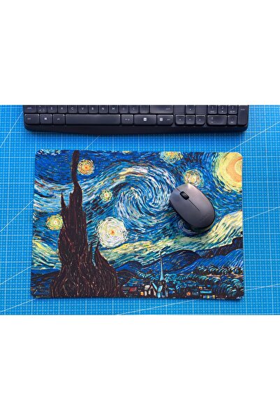 rakkun shop Starry Nights Printed Mouse Pad (28X40 cm)