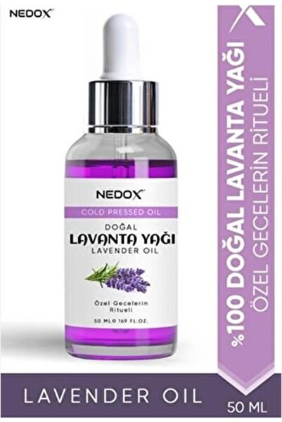 NEDOX Lavanta Yağı %100 Doğal Bitkisel Özel Gecelerin Ritueli Lavender Oil 50 ml