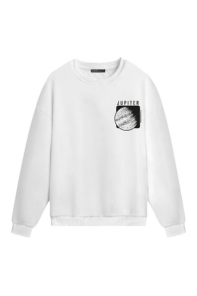 Mounte Bianca Unisex Jupiter - Κανονικό φούτερ