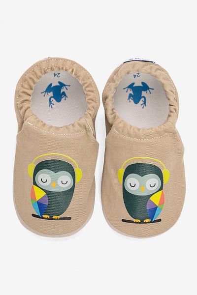HOPFRÖG Μπεζ Beats Hyper Fırtına Barefoot Smart Patik