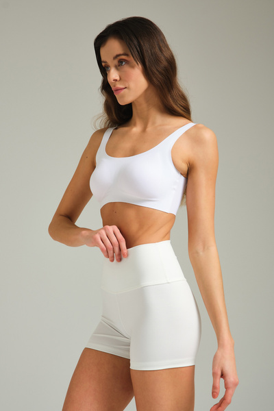 Pulsar Κοντό σορτς Push Up Λευκό