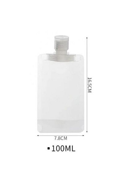 RAMDET 3 Pieces 100ml Soft Shampoo Cream - Travel Type Refillable Lotion Bottle