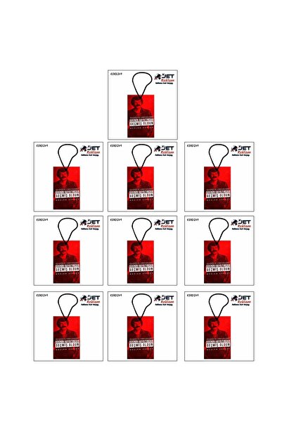 Jethızında 10'lu Set Özel Tasarımlı Dekoratif Oto Araç Kokusu