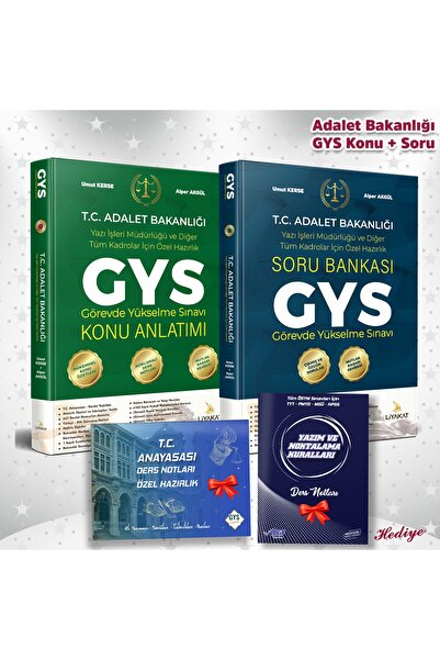 Liyakat Yayınları Adalet bakanlığı görevde yükselme Sınav Seti Konu Anlatımı ...