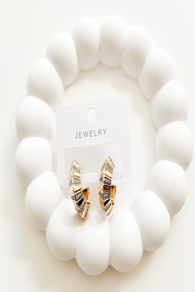 Pretty TAŞLI HALKA KÜPE