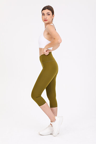 Pulsar Capri Tights Green Canopus