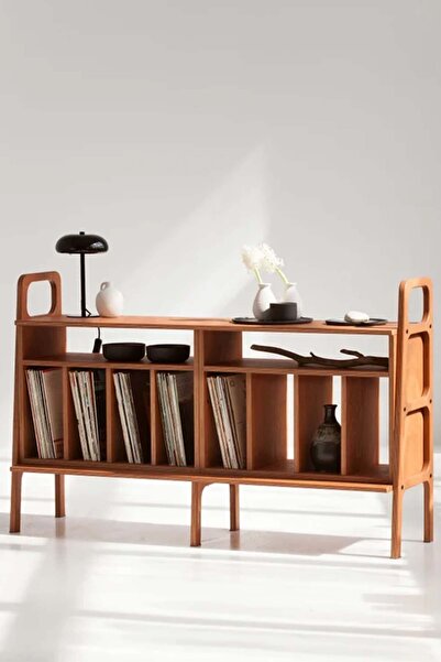 Woodesk Welle, Ahşap, Konsol Ve Raf Sistemi, 140x90