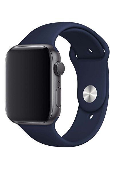 Fibaks Apple Watch 49/46/45/44/42 Mm 11/10/9/8/7/6/5/4/3/se/ultra/hk/pro/max Kordon Kayış Klasik Slikon