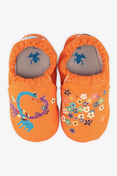 HOPFRÖG Lovely Hyper Candy Orange Barefoot Smart Booties