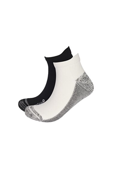 Katia&Bony Συσκευασία με 2 ανδρικά μποτάκια γκολφ Κάλτσες Μαύρες/Λευκές