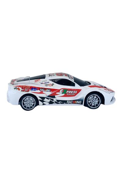 Tıfıl Toys Remote Control Racing and Speed ​​Car - White