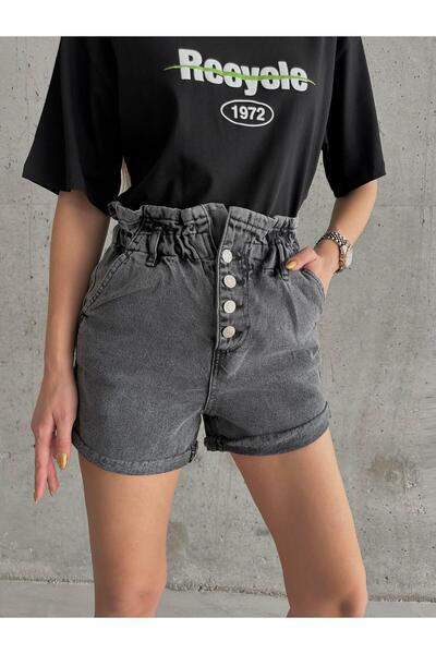 mydukkan.co Σορτς με κορδόνι με κορδόνι με κορδόνια καπνιστό