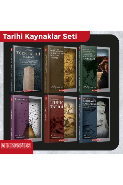 Bilgeoğuz Yayınları Tarihi Kaynaklar Seti - 6 Kitap Kampanya