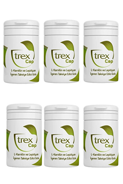 Trex Tea Trextea Trexcap 6'lı Avantajlı Paket 'nin Kapsül Halidir Kurfit