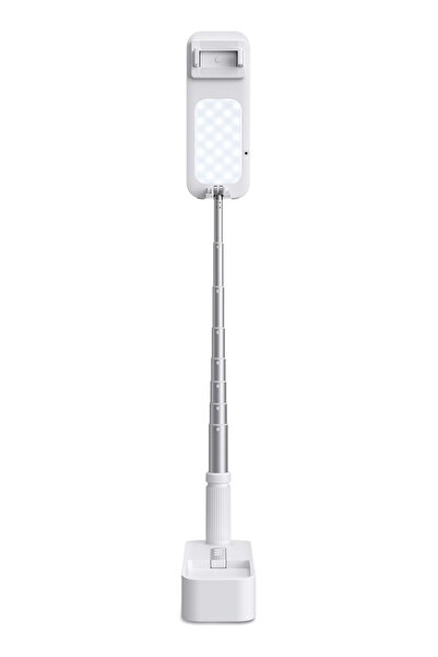 mimtec Ayarlanabilir Işıklı Telefon Tutucu Ve Tripod - Çok Fonksiyonlu Uzayabilen Işıklı Tripod