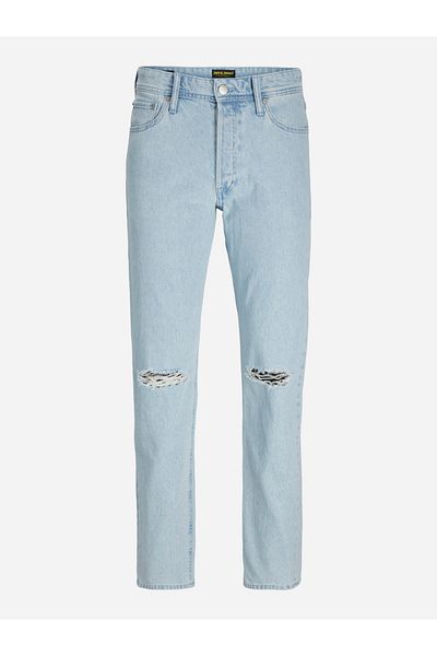 Jack & Jones Blugi cu talie înaltă, decupaj casual