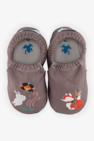 HOPFRÖG Jack Rabbit Hyper - Warm Gray Barefoot Smart Booties