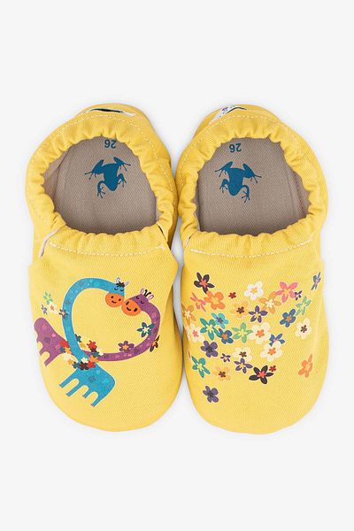 HOPFRÖG Yellow Barefoot Smart Lovely Hyper Beach Booties