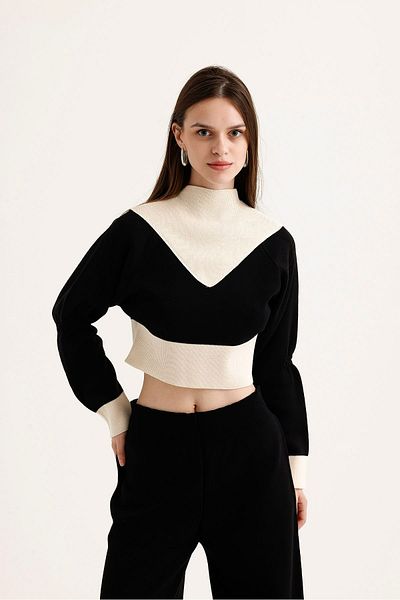 DEMİRBY Knitwear Crop Set