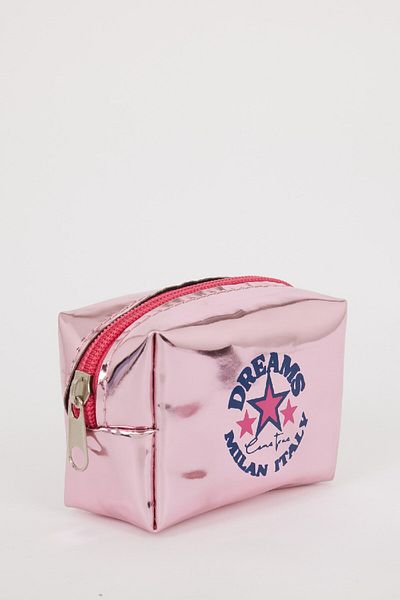 DeFacto Women's Patterned Zippered Coin Purse D3600Axns