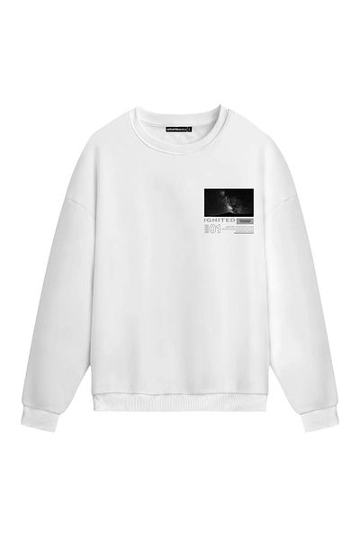 Mounte Bianca Unisex Ignated - Κανονικό φούτερ