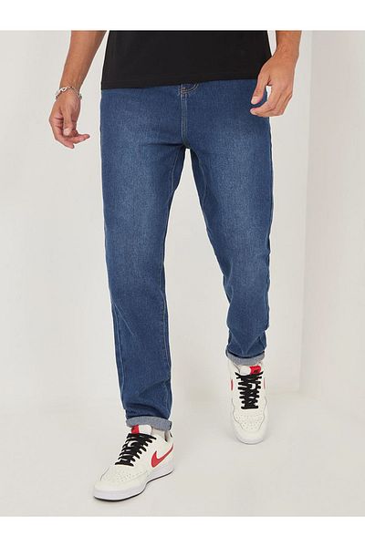 Kotty By Styli Slim Fit Light Fade Stretchable Jeans