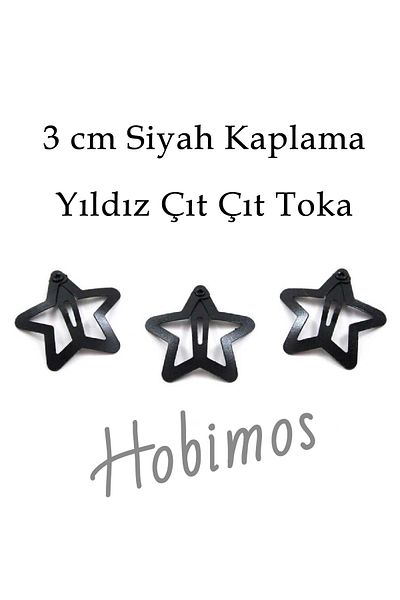 Hobimos 1000 Τεμάχια 3 cm Star Studs - Εγχώριας Παραγωγής, 1η Επικάλυψη κατηγορίας, χωρίς μαύρωμα