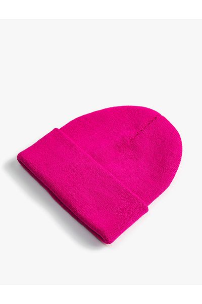 Koton Elastic Knitted Basic Beret