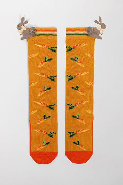 Katia&Bony Carrot Baby Knee Socks Mustard