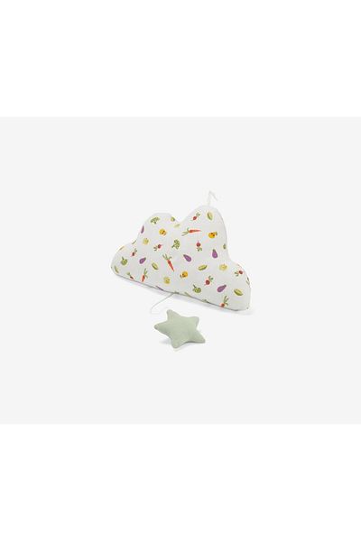 Tchibo Baby Music Clouds, White