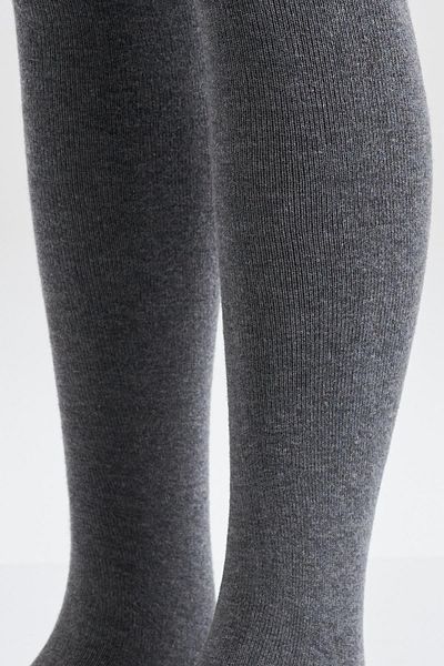 Katia&Bony Anthracite Cotton Baby Pantyhose