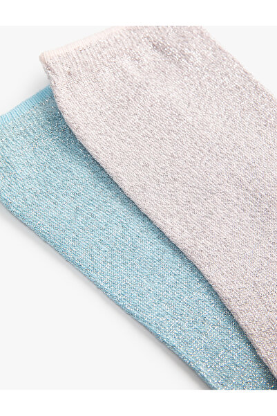 Koton Σετ 2 κάλτσες πολύχρωμες