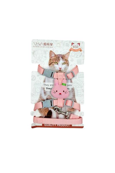 Ans Cat walking leash suit long shipped anti-escaping with strap - cat collar chest leash