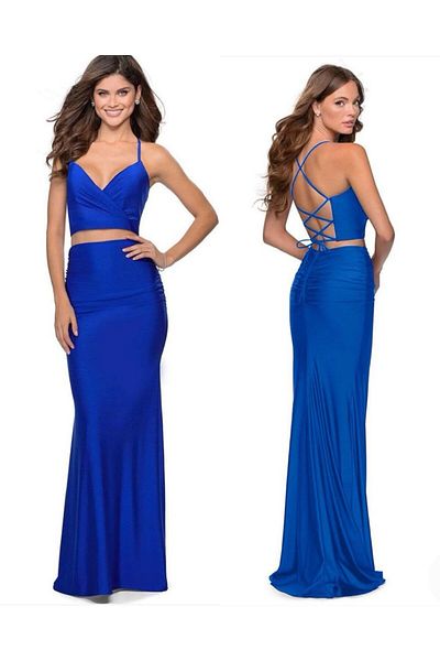 hipnoz butik Women's Skirt Bustier Set with Decolted Back