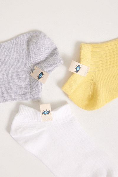 Katia&Bony Пакет от 3 чорапи Sunshine Kids Booties
