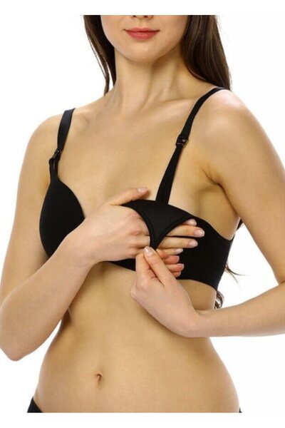 by İGP حمالة صدر مريحة للرضاعة الطبيعية مغطاة بالقطن بدون أسلاك داخلية