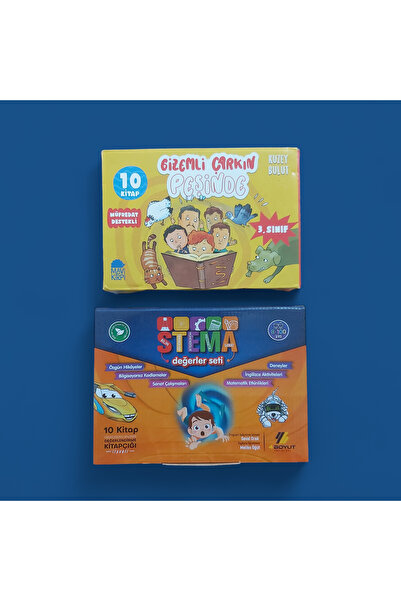 Mavi Kirpi Okuma Zamanı 2li Okuma Seti 20kitap - Stema Değerler Seti ve Mavi ...
