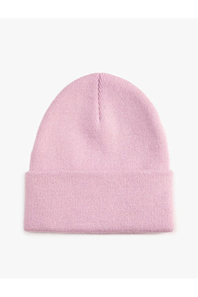 Koton Elastic Knitted Basic Beret