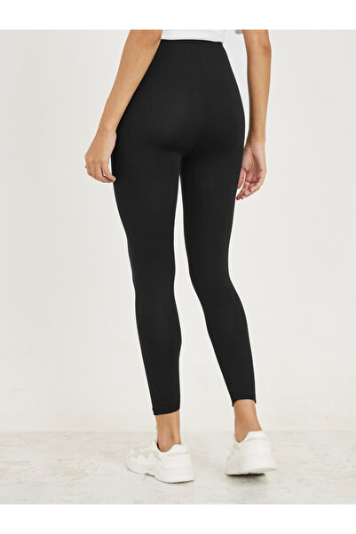 Take Two By Styli Solid Basic ankle Length Leggings