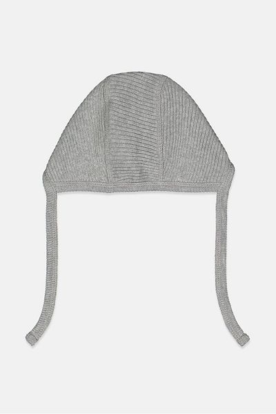 Tchibo Toddlers Unisex Plain Hat, Grey