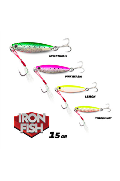 Fujin Iron Fish 15gr 55mm Jig Yem
