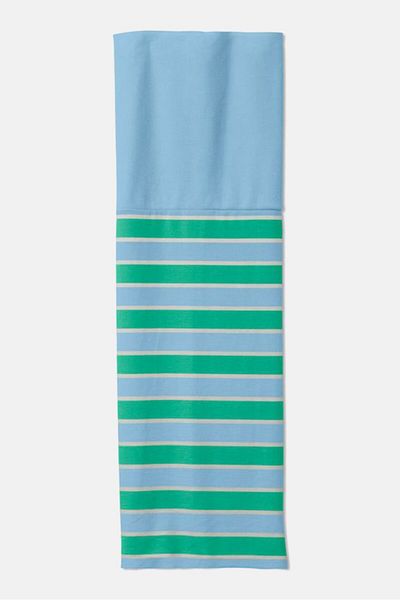 Tchibo Kid Boys Textured Scurf 22 W x 20 D cm , Light Blue