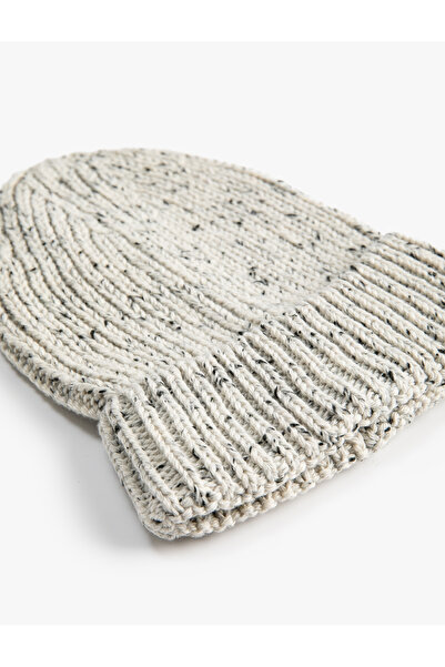 Koton Beanie Knitted - Melted Fold Detailed