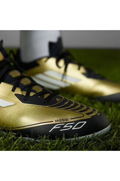 adidas F50 League Fg/Mg Messi Erkek Sarı Futbol Krampon IG9274