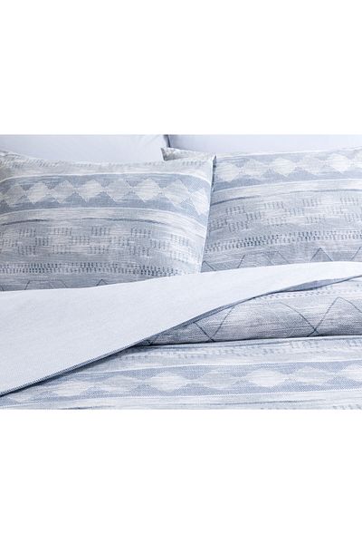 Madame Coco Set cuvertură de pilota Dash Blue - Dublu, 100% bumbac, imprimat Ranforce