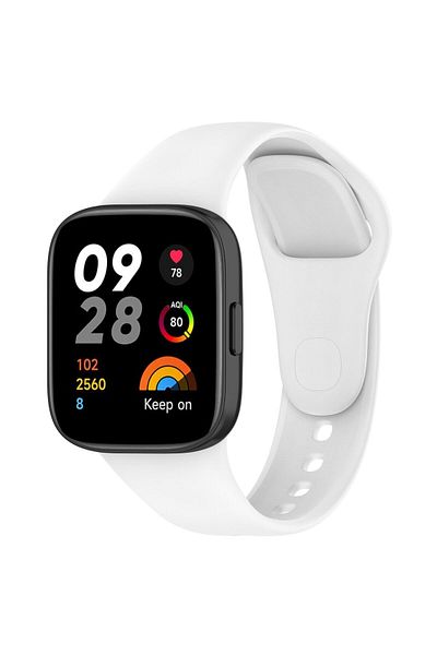 Fibaks ساعة Xiaomi Redmi Watch 3 Band الذكية مع سوار من السيليكون الناعم